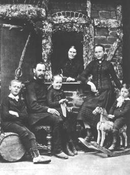 Familie Hesse, links Hermann