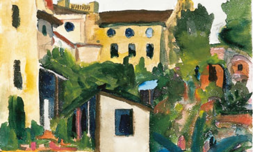 Casa Camuzzi, Aquarell 10.06.1929