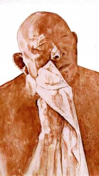 Olaf Gulbransson, Selbstbildnis