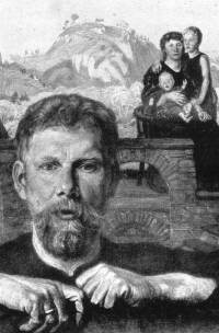 Albert Welti Selbstbildnis