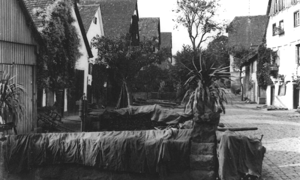 Straßenidylle in den Dreißiger Jahren (© Martin Hesse Erben)