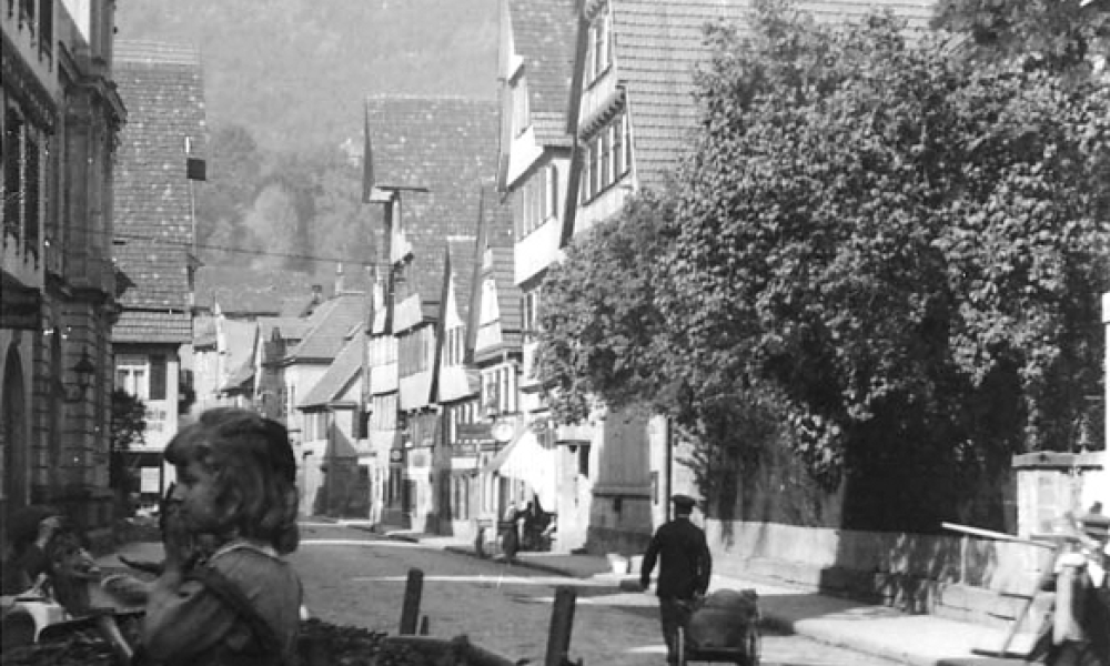 Die Ledergasse stadtauswärts (© Martin Hesse Erben)