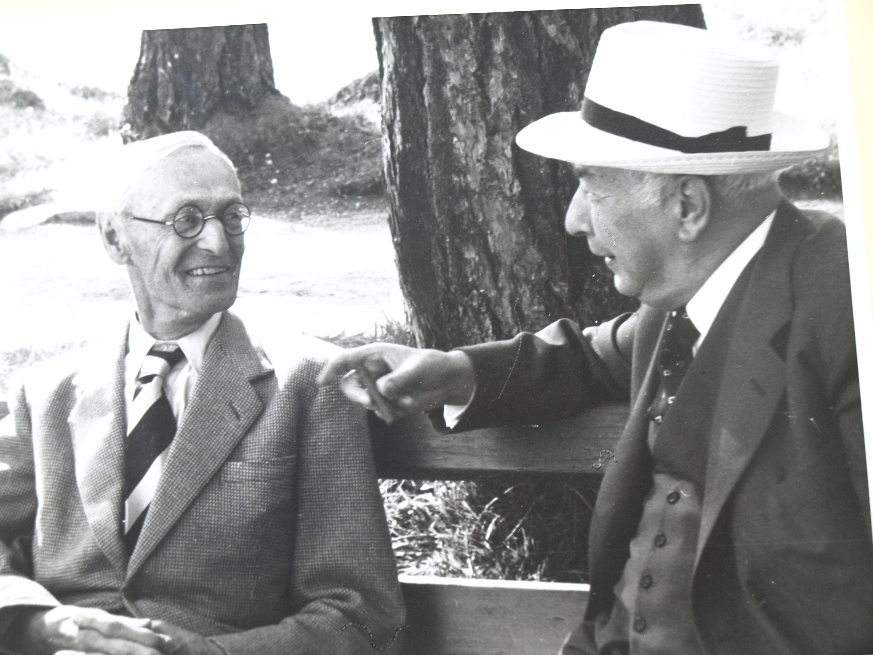 Hermann Hesse und Theodor Heuss