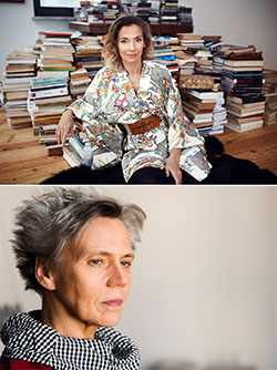 Joanna Bator (© A. Blachut copyright Znak Publishing House) Esther Kinsky (© Heike Steinweg Suhrkamp Verlag)