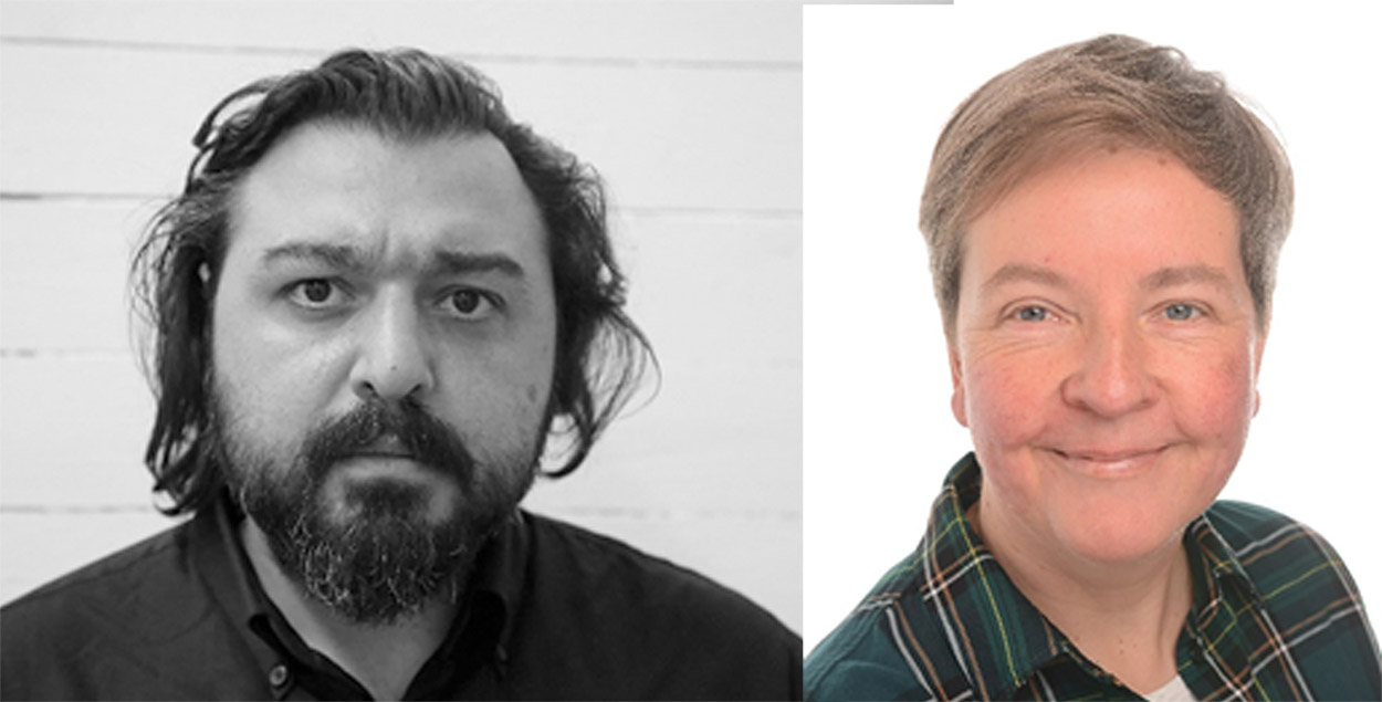 Hakan Günday und Sabine Adatepe